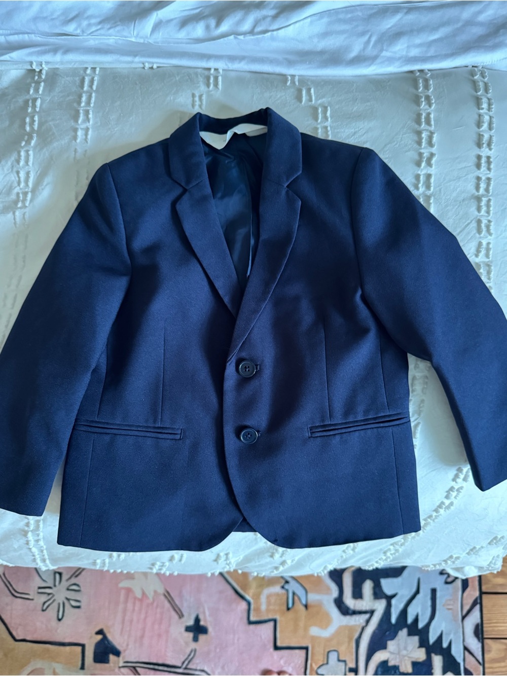 H&M Navy Blue Boys Blazer Jacket